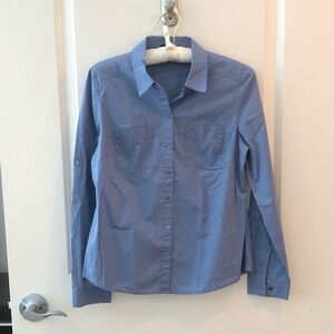 Ann Taylor Button Down Blouse Size 4 Petite